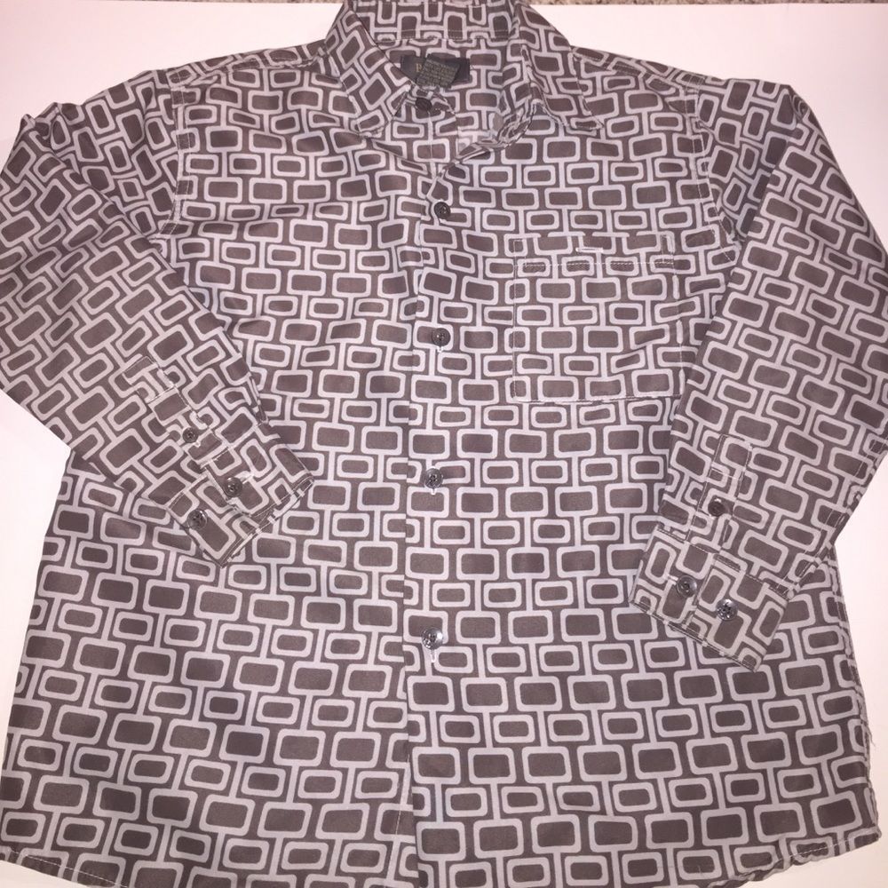 Bruno Boys Dress Shirt Size 7